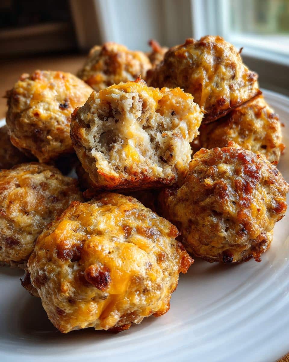 Bisquick Sausage Balls - detail 1