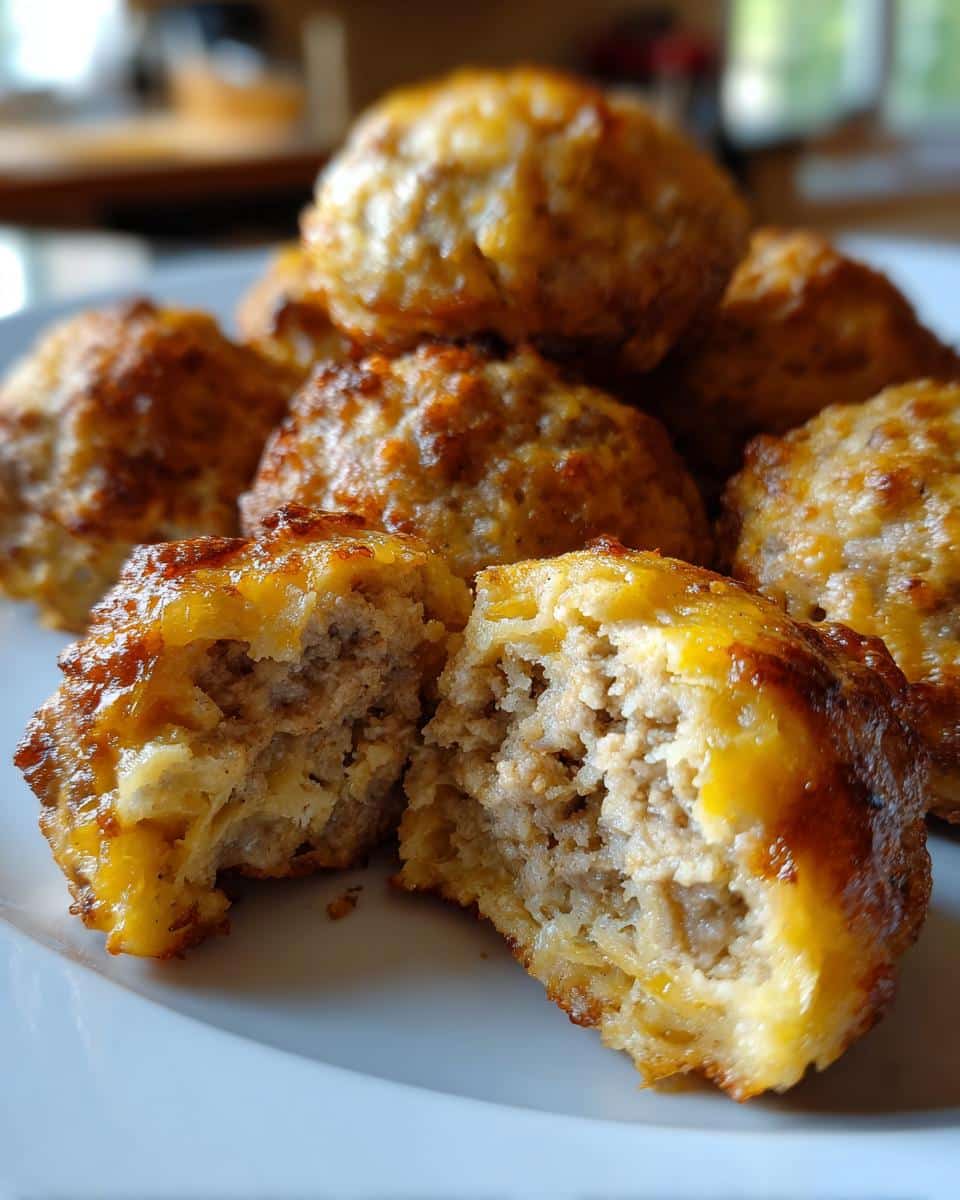 Bisquick Sausage Balls - detail 3