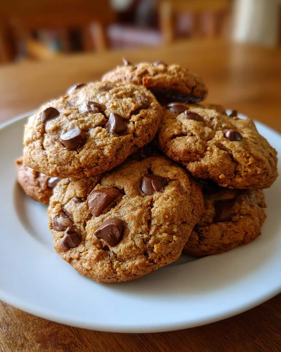 Brown Butter Pumpkin Chocolate Chip Cookies - detail 2