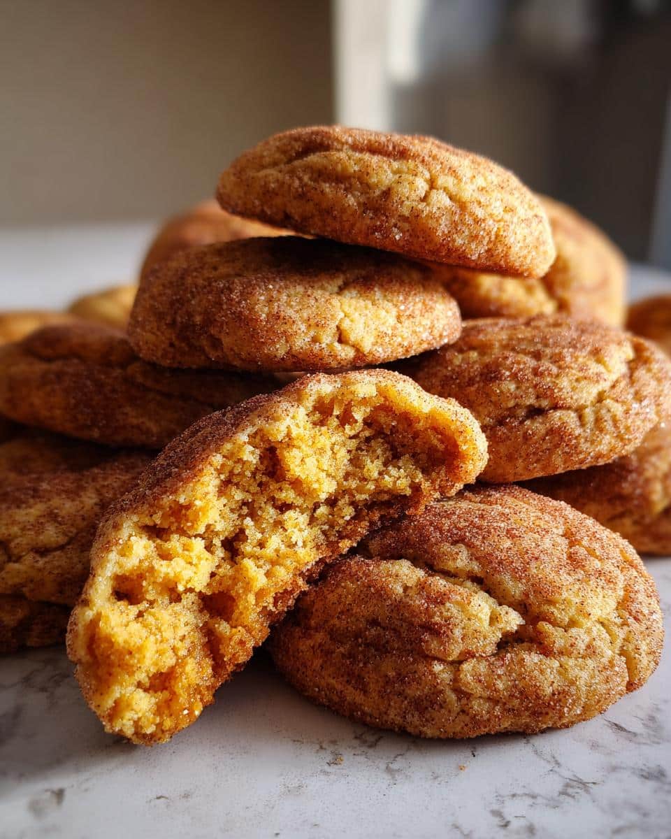 Brown Butter Pumpkin Snickerdoodle Cookies - detail 2