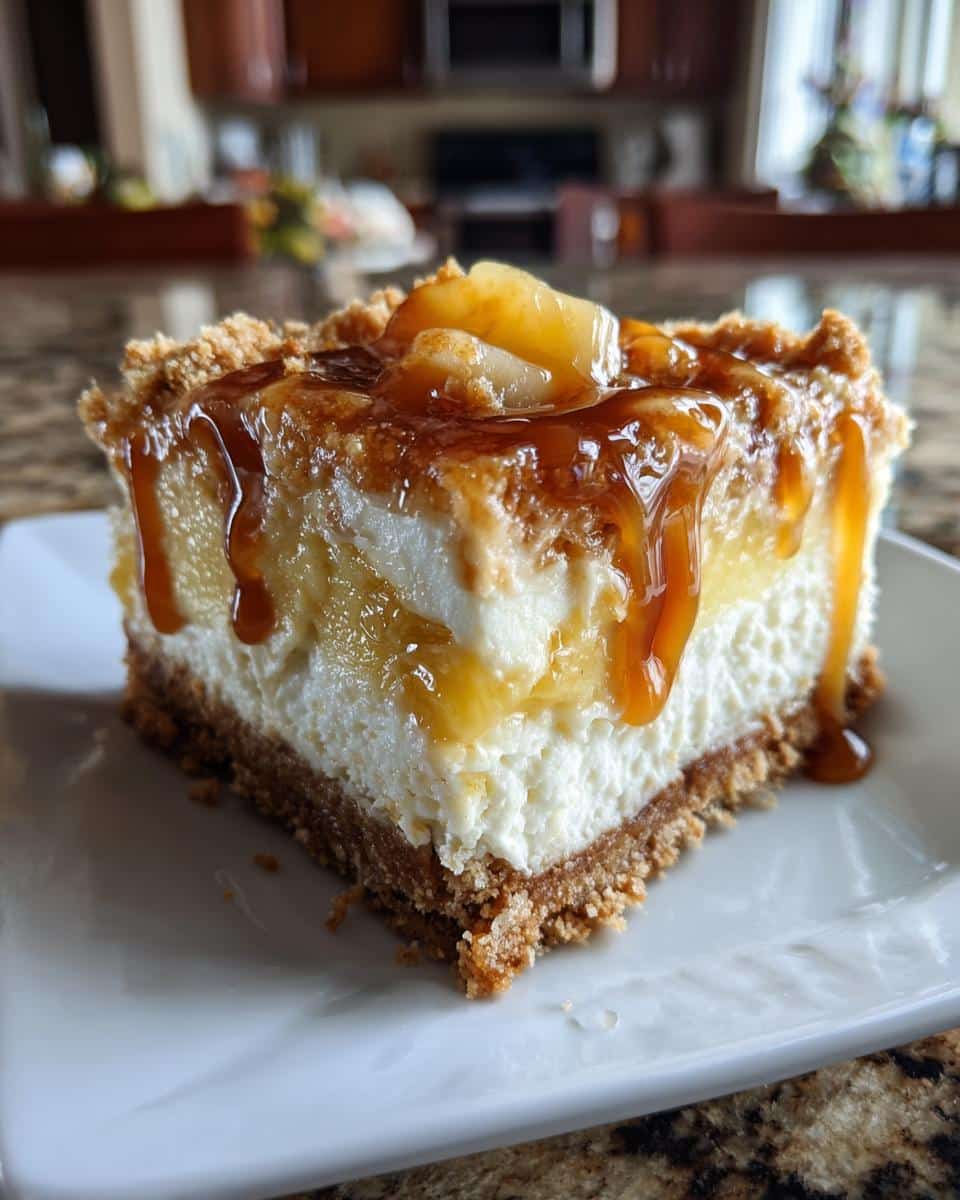 Caramel Apple Cheesecake Bars: Fall’s Sweetest Dessert - detail 1