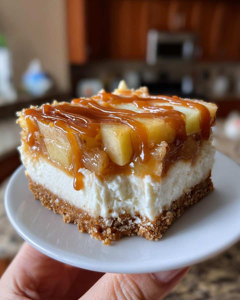 Caramel Apple Cheesecake Bars: Fall’s Sweetest Dessert - detail 2