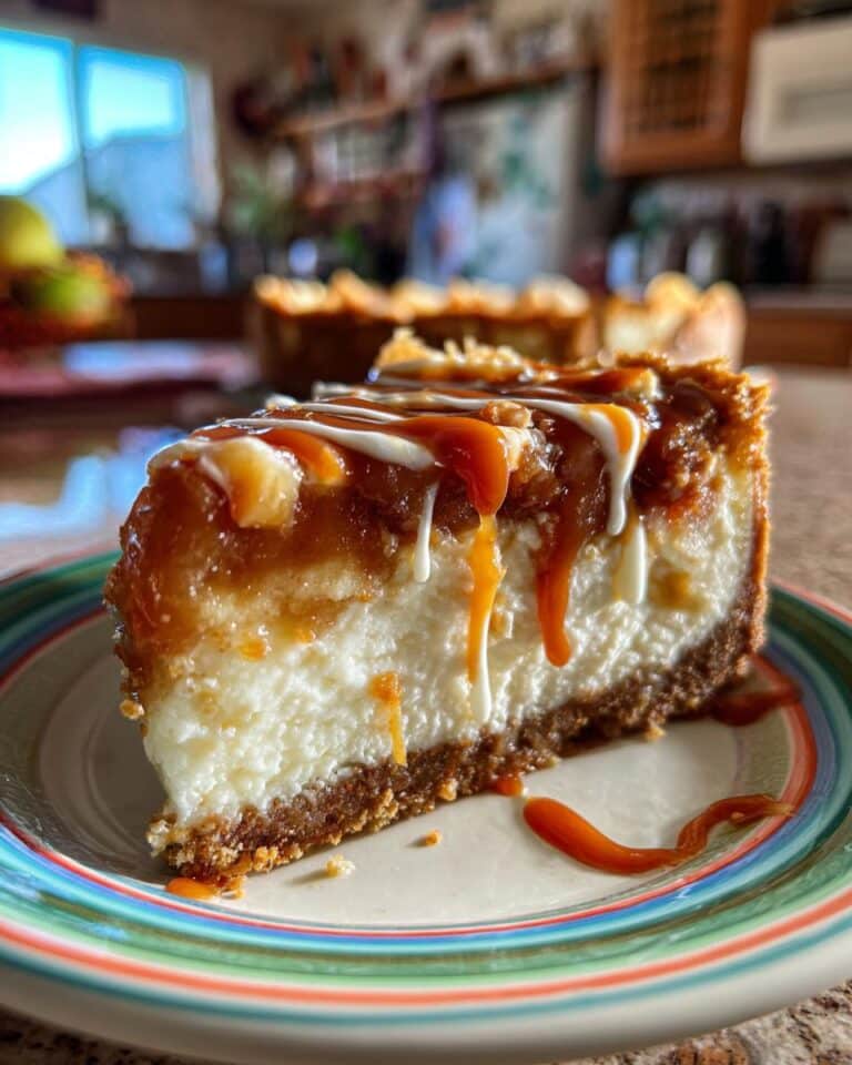 Caramel Apple Cheesecake Bars: Fall’s Sweetest Dessert
