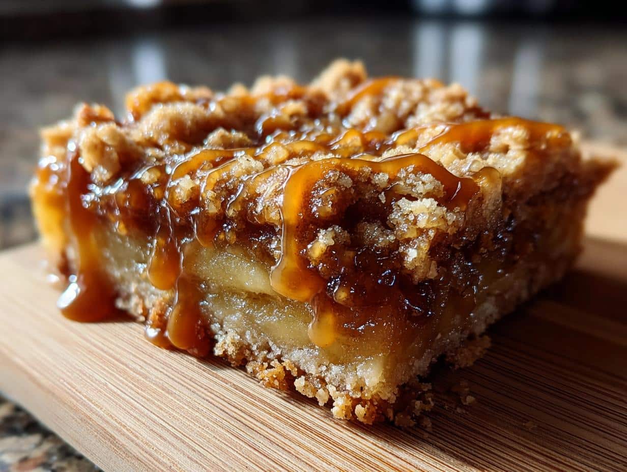 Caramel Apple Pie Bars – Holiday Dessert Idea - detail 3