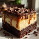 Caramel Brownie Cheesecake