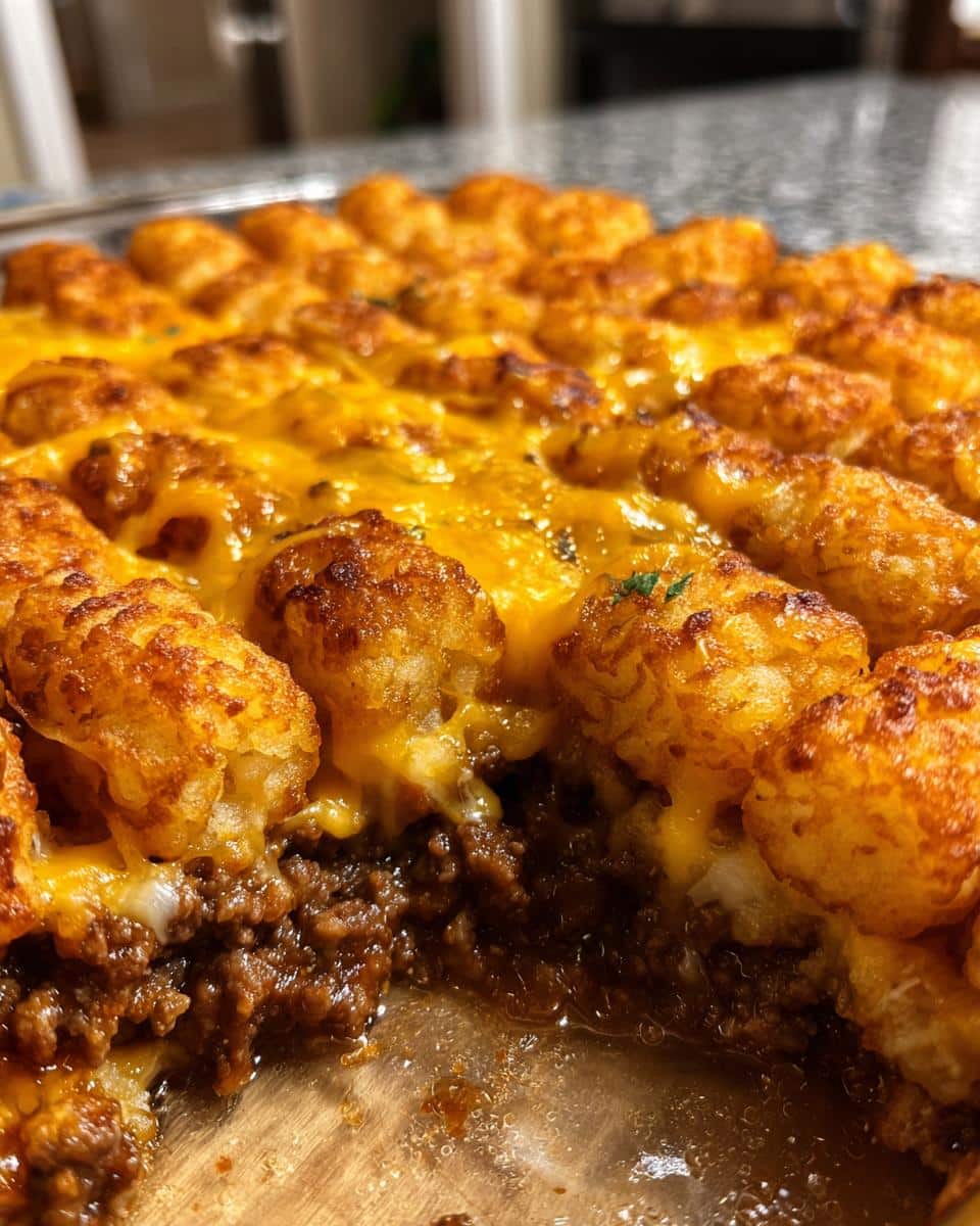 Cheesy Tater Tot Casserole for Cozy Winter Nights - detail 1