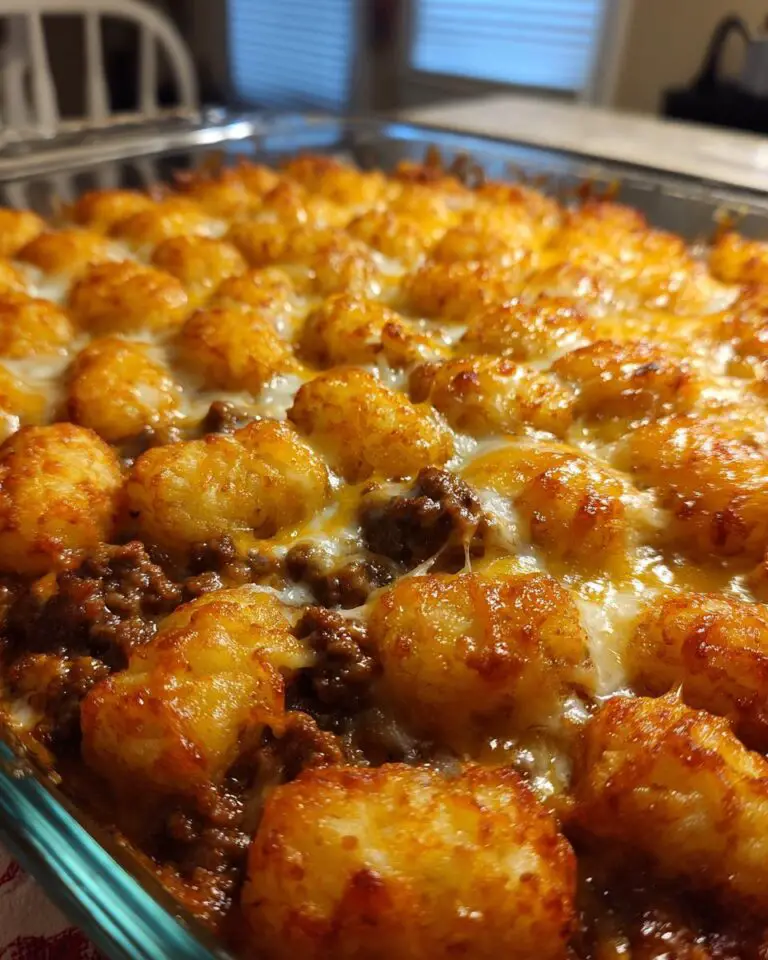 Cheesy Tater Tot Casserole for Cozy Winter Nights