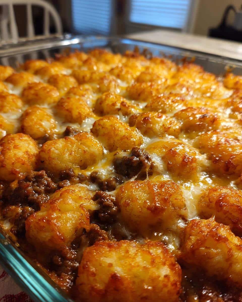 Cheesy Tater Tot Casserole for Cozy Winter Nights