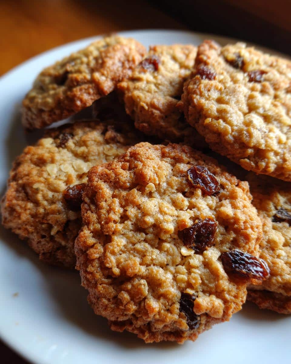 Chewy Oatmeal Raisin Cookies for Cozy Nights