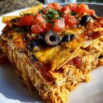 Chicken Burrito Casserole