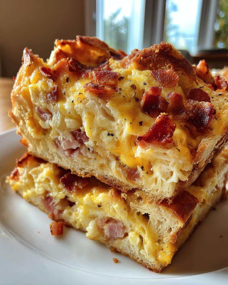 Christmas Morning Breakfast Strata Recipe - detail 1