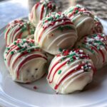 Christmas Oreo Cheesecake Truffles