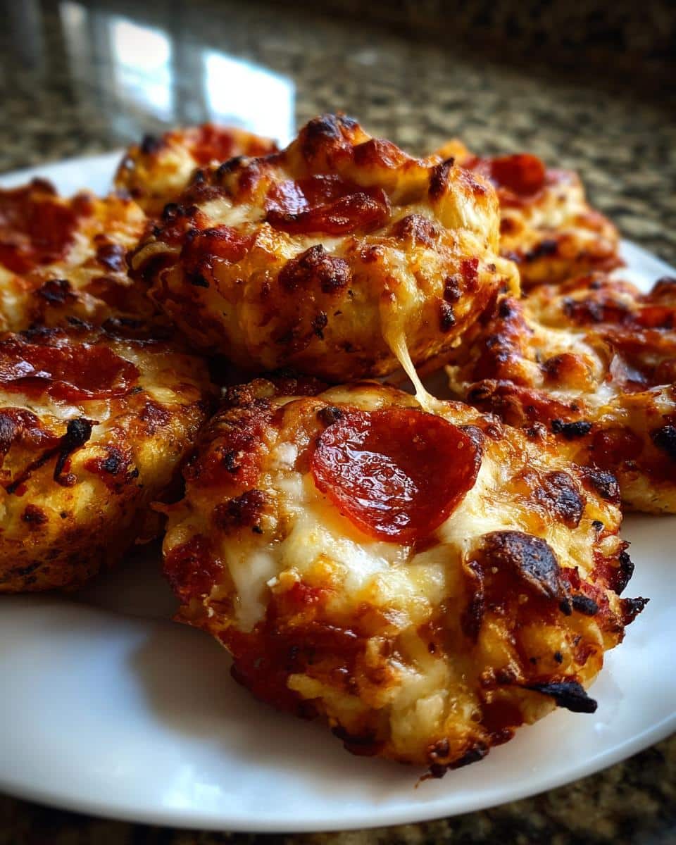 Christmas Pizza Bites: 1 Easy Holiday Appetizer 6 Christmas Pizza Bites: The Easiest Holiday Appetizer! - detail 2