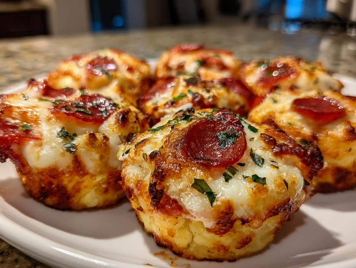 Christmas Pizza Bites: 1 Easy Holiday Appetizer 7 Christmas Pizza Bites: The Easiest Holiday Appetizer! - detail 3