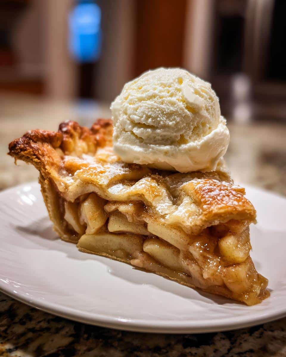 Cinnamon Apple Pie à la Mode - detail 1