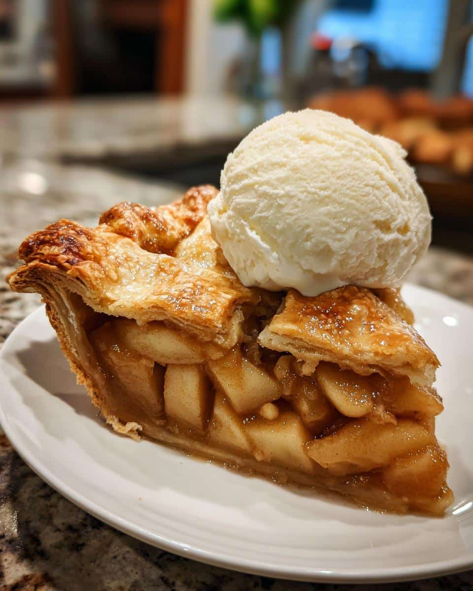 Cinnamon Apple Pie à la Mode - detail 3