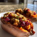Cranberry Apple Twice-Baked Sweet Potatoes: A Festive & Flavorful Side Dish