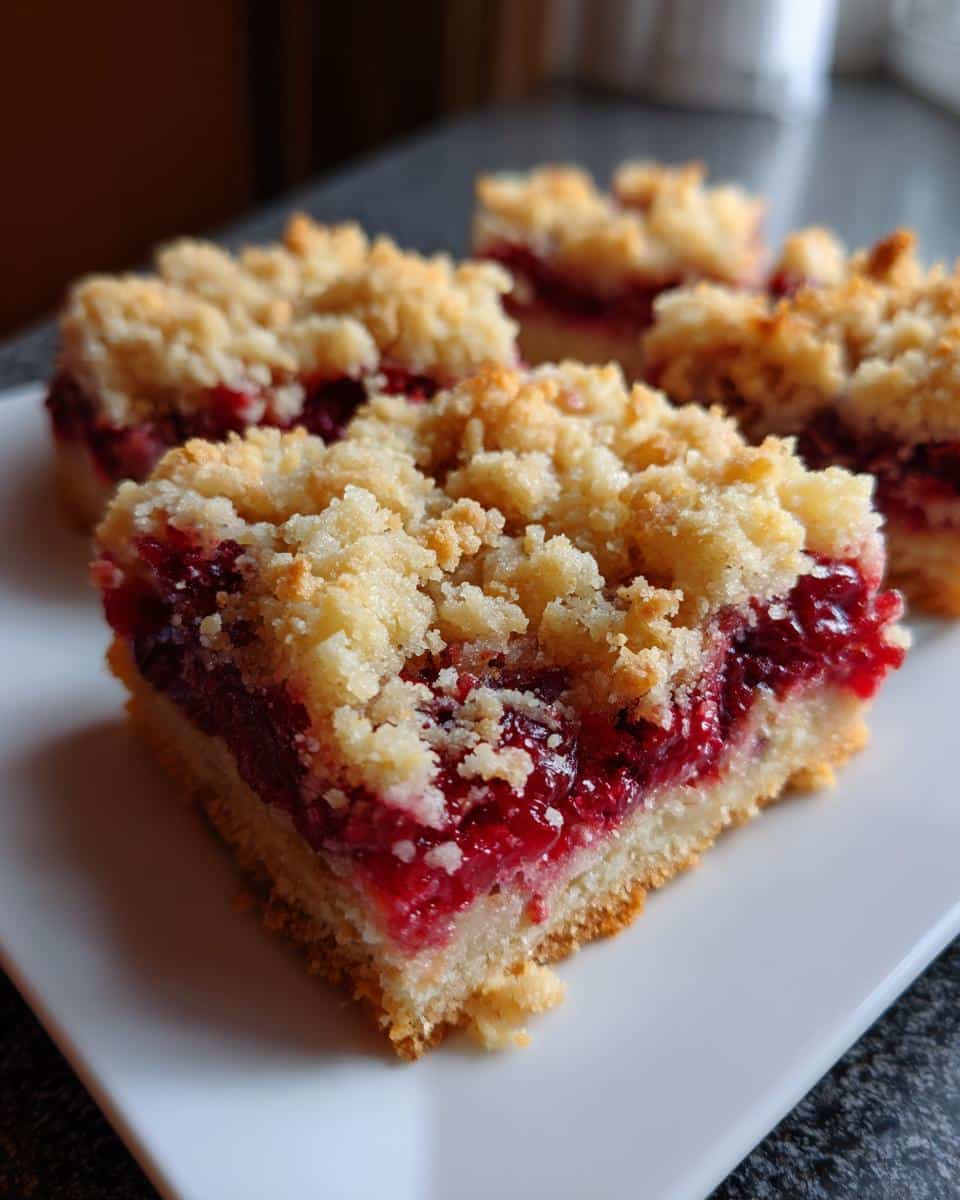Cranberry Bars - Herbs & Flour - detail 1