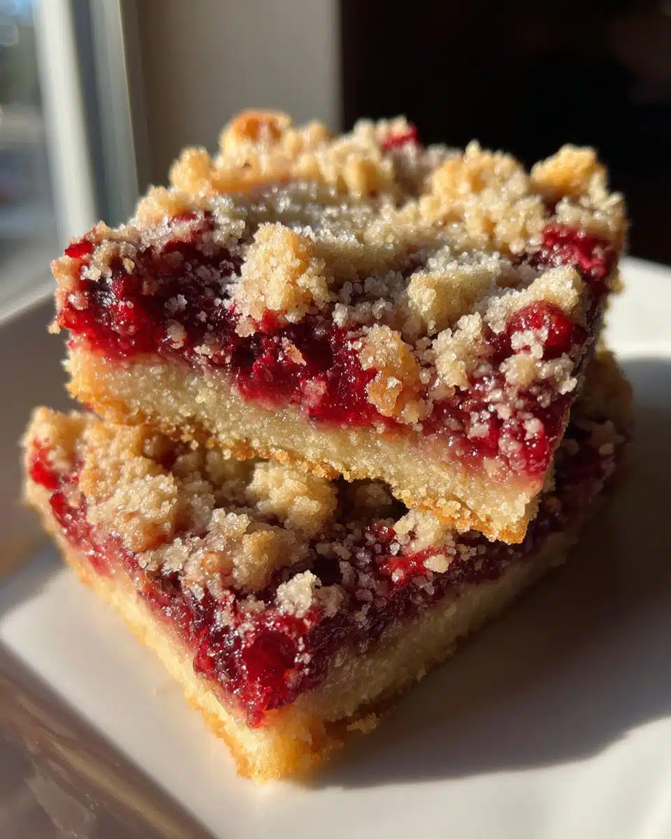 Cranberry Bars - Herbs & Flour