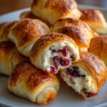 Cranberry Cream Cheese Crescent Bites | Easy Fall Appetizer!