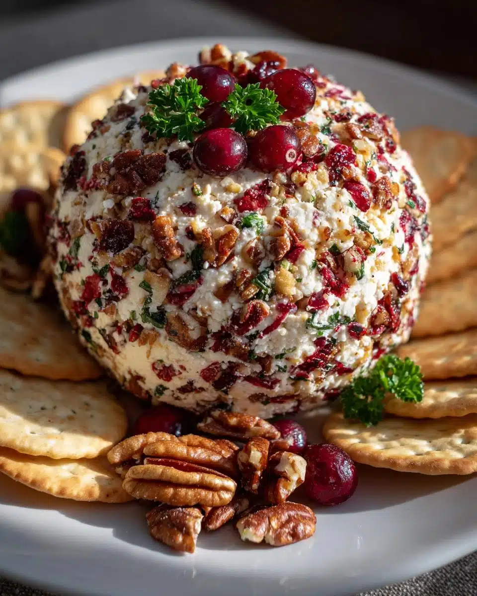 Cranberry Pecan Cheese Ball: The Holiday Appetizer I Make Every Year for Family Gatherings