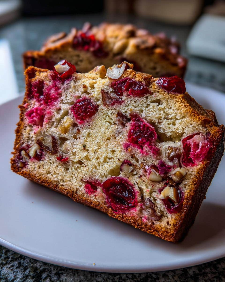 Cranberry Walnut Bread – Tart, Nutty & Perfectly Festive! - detail 1