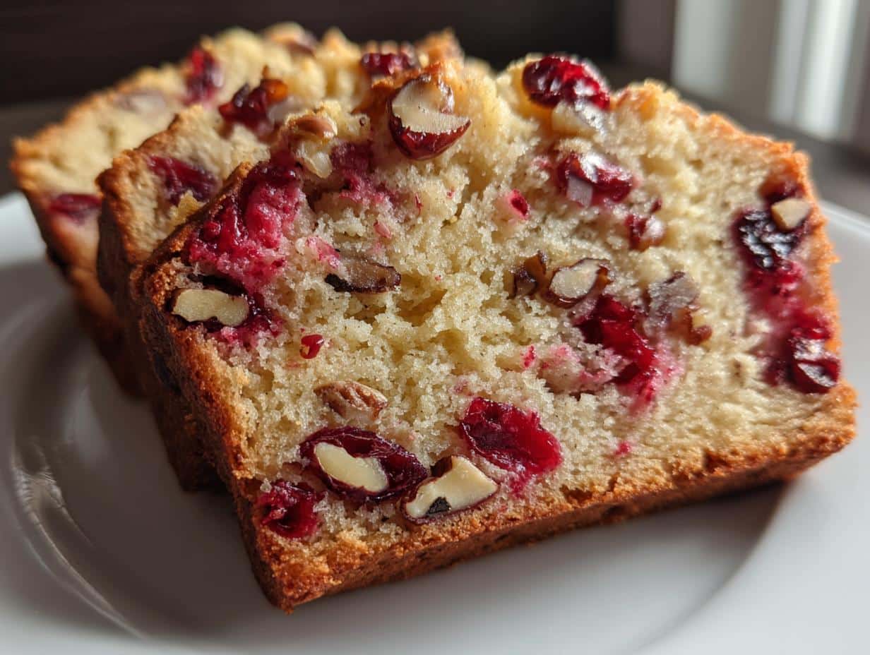 Cranberry Walnut Bread – Tart, Nutty & Perfectly Festive! - detail 3