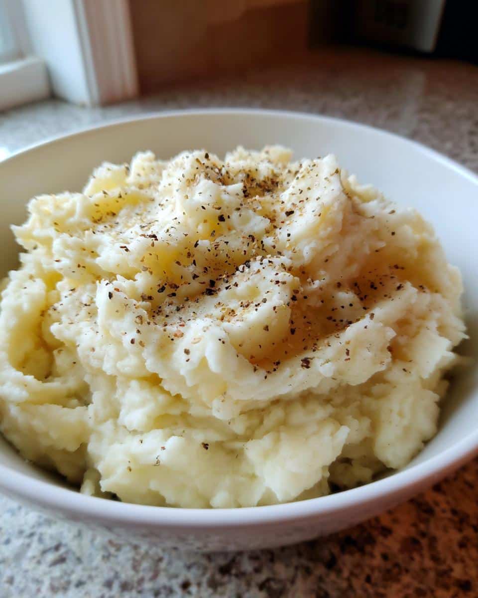 Creamy Crockpot Mashed Potatoes for Thanksgiving - detail 2