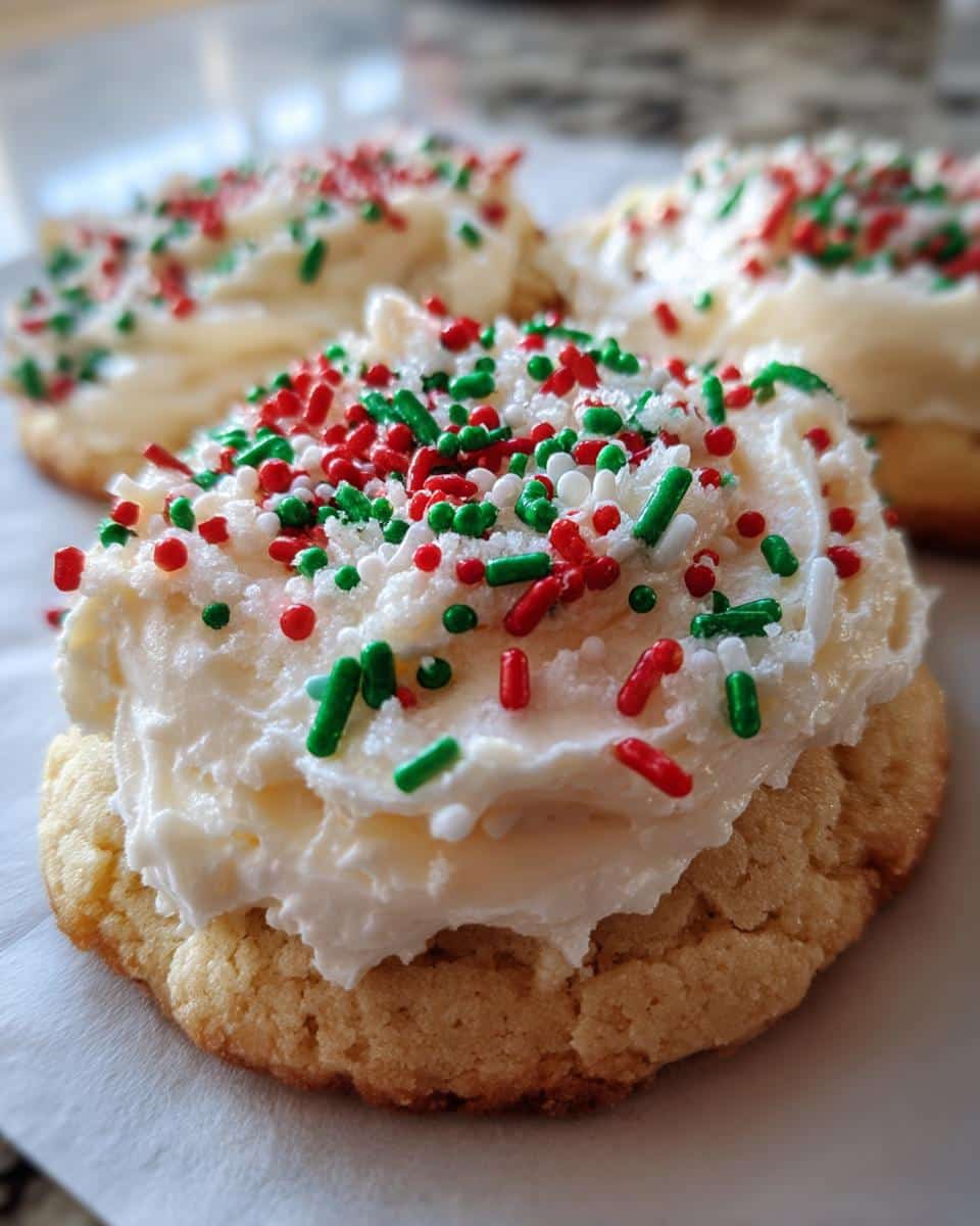 Crumbl Christmas Sugar Cookies - detail 1
