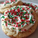 Crumbl Christmas Sugar Cookies