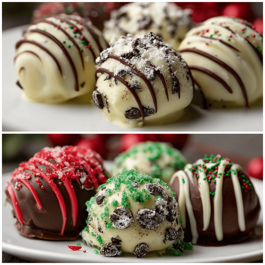 Divine Christmas Oreo Cheesecake Truffles 0