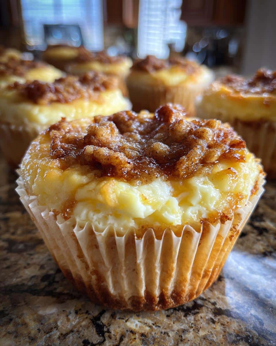Easy Apple Crisp Mini Cheesecakes You Need to Try This Fall! 🍏 - detail 1