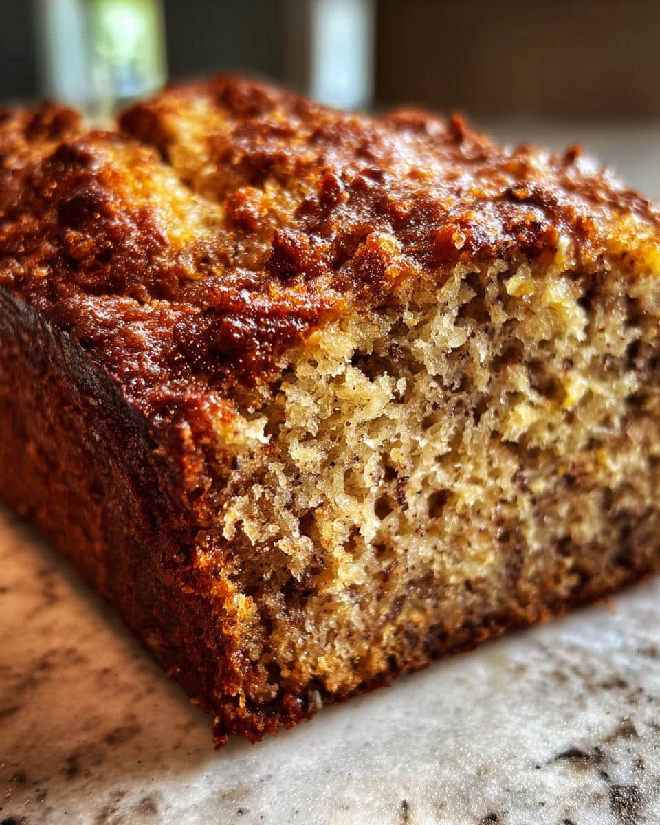 Easy Banana Bread with Holiday Spices - detail 2