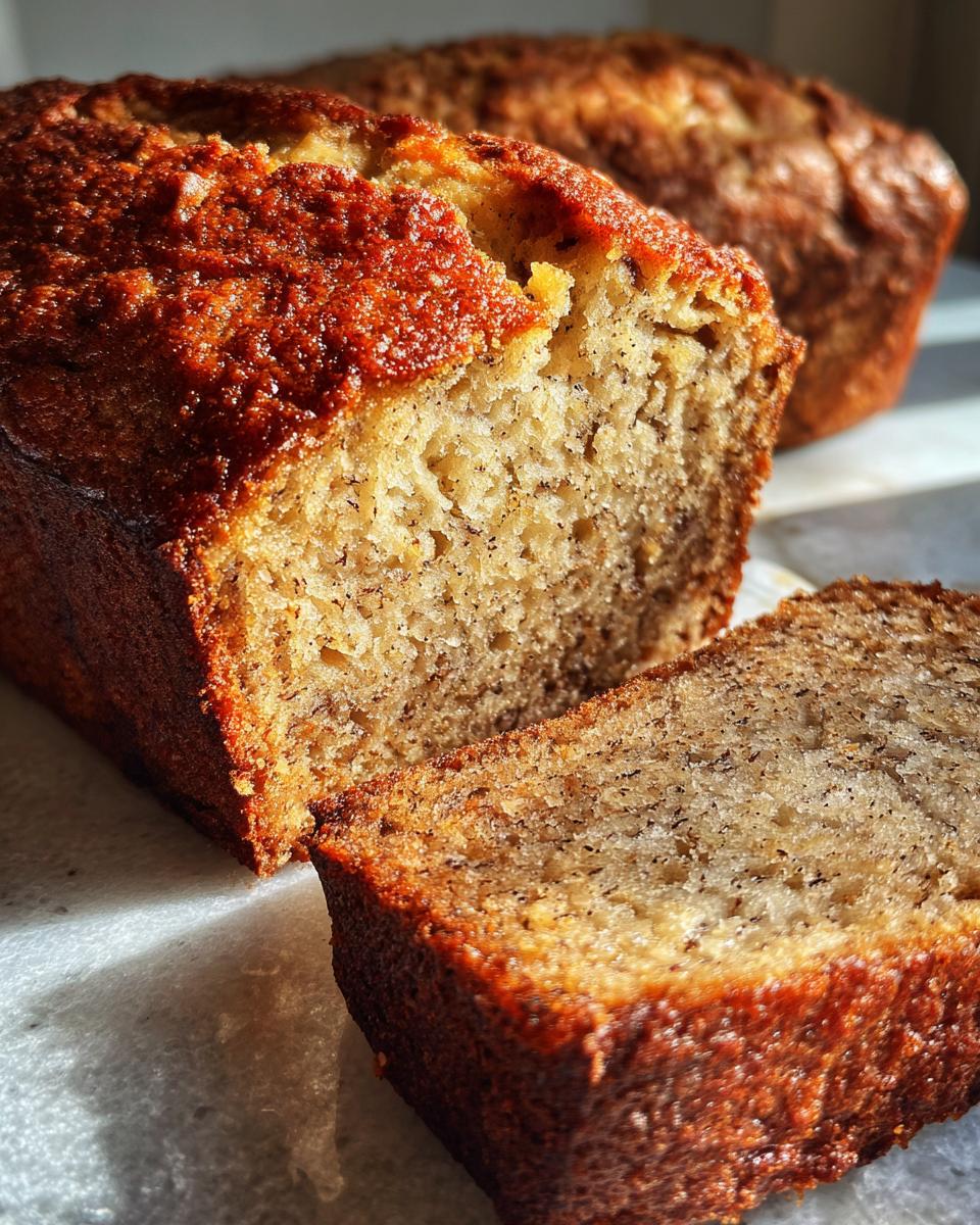 Easy Banana Bread with Holiday Spices