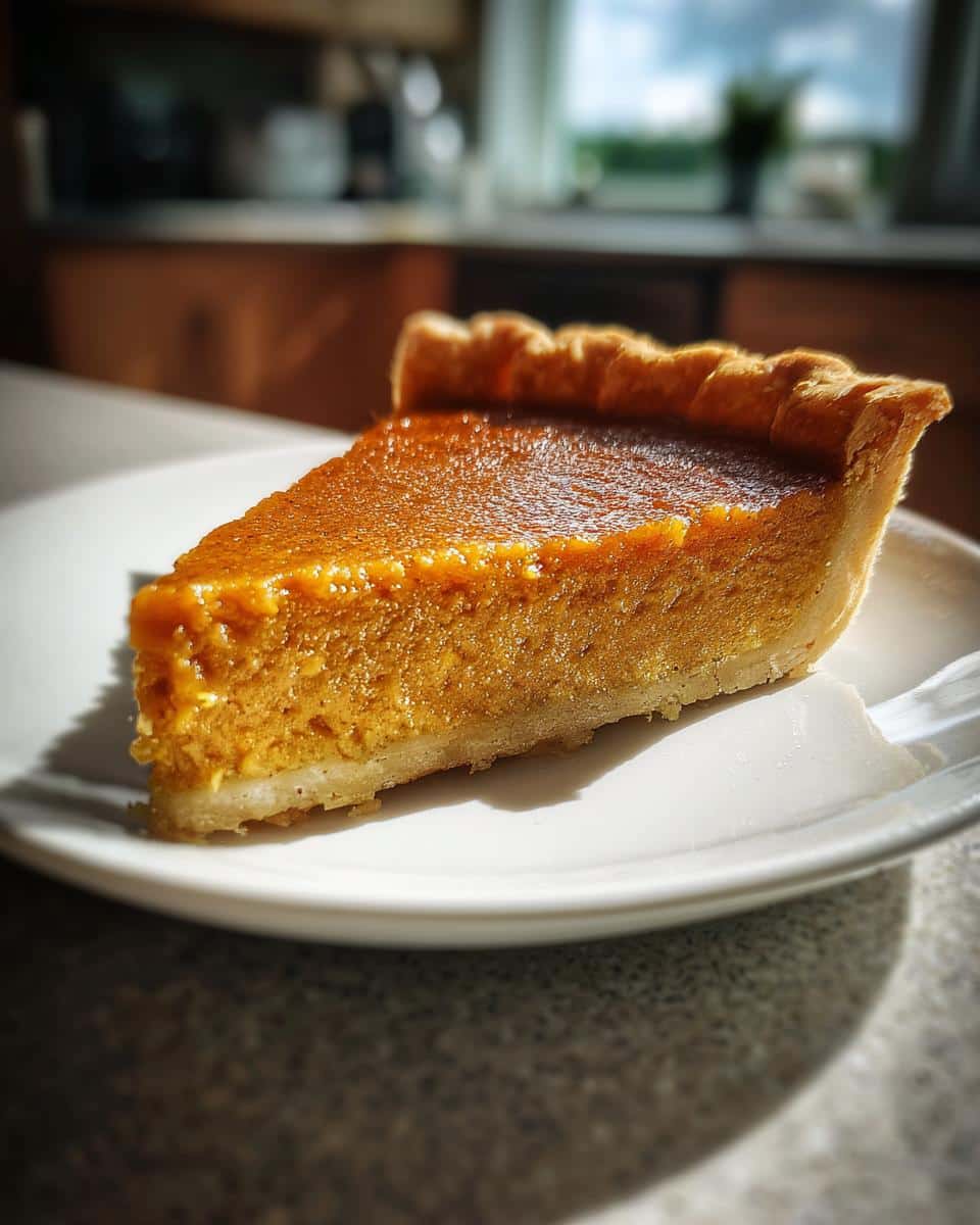 Easy Pumpkin Pie with Homemade Crust - detail 3