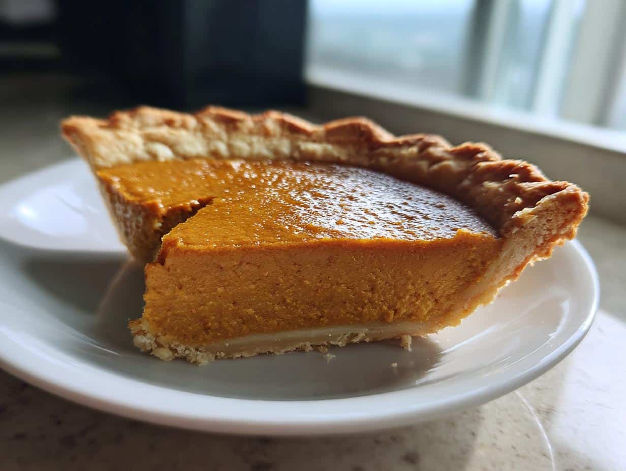 Easy Pumpkin Pie with Homemade Crust
