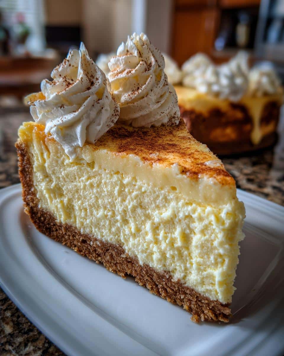 Eggnog Cheesecake - detail 3