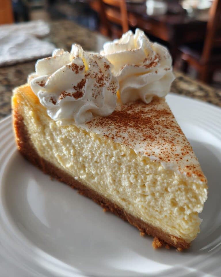 Eggnog Cheesecake