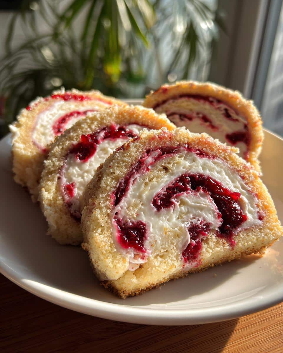 Festive Christmas Cranberry Roll Ups - detail 2