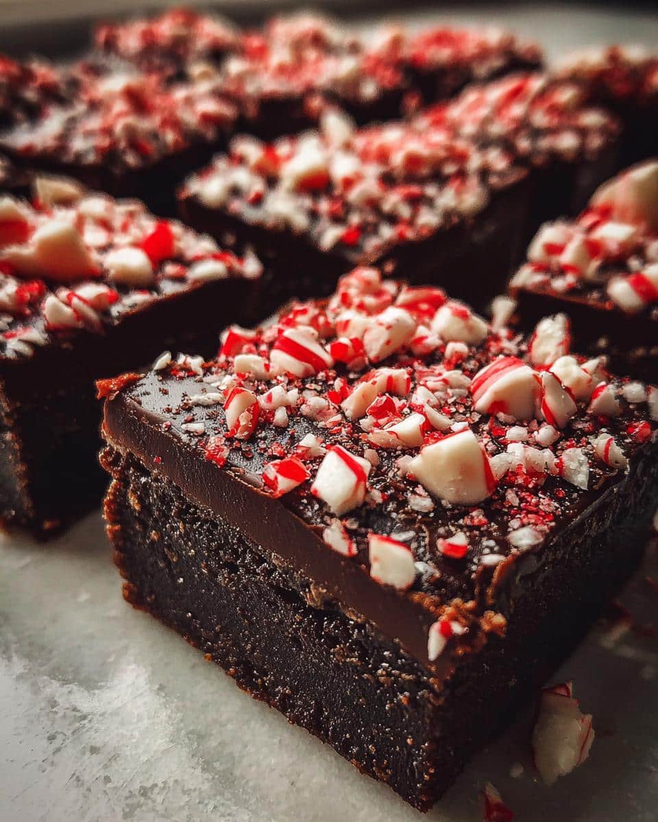 Festive Peppermint Chocolate Bars - detail 3