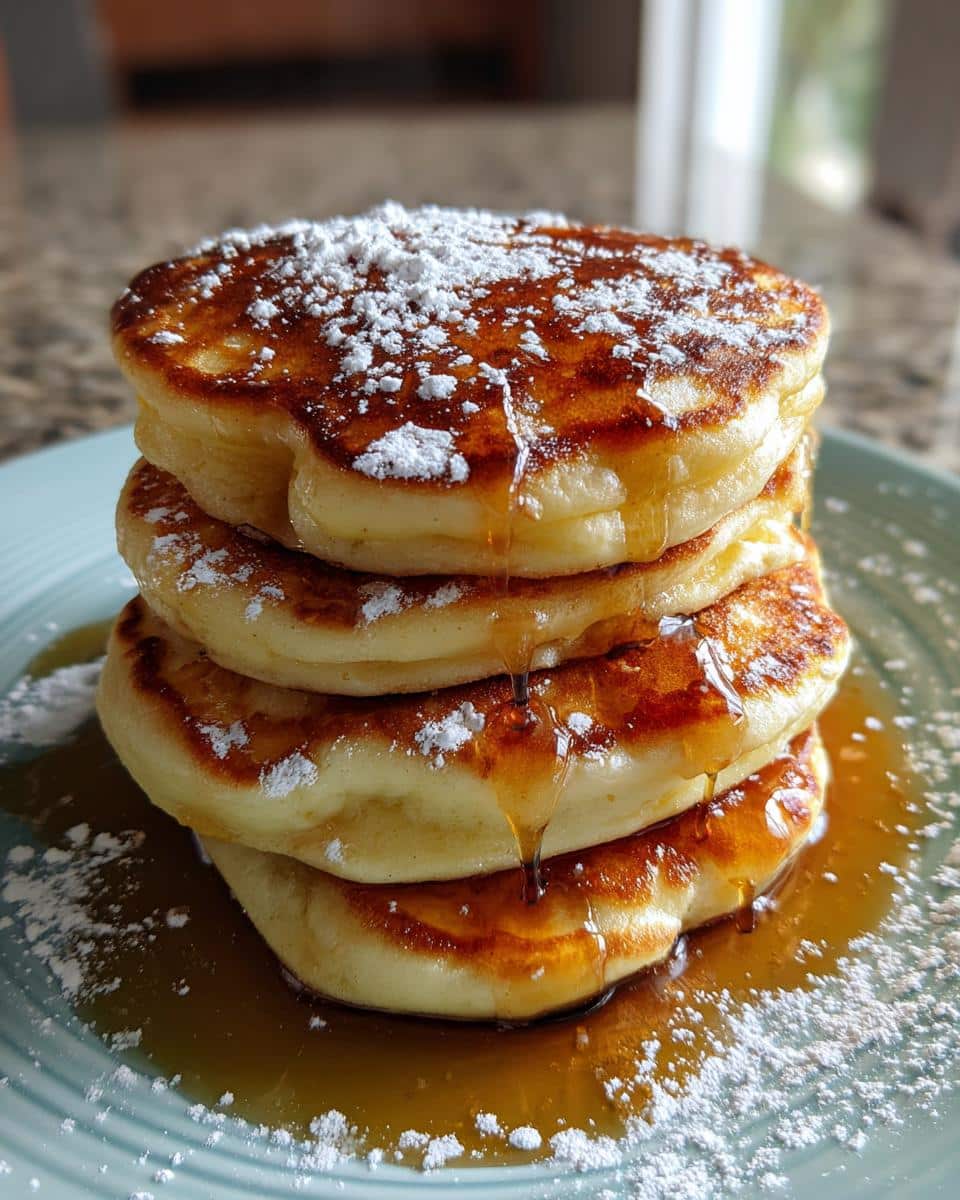 Fluffy Pancakes for Christmas Morning Breakfast - detail 2
