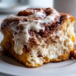 Fluffy Pumpkin Cinnamon Rolls with Cream Cheese Frosting