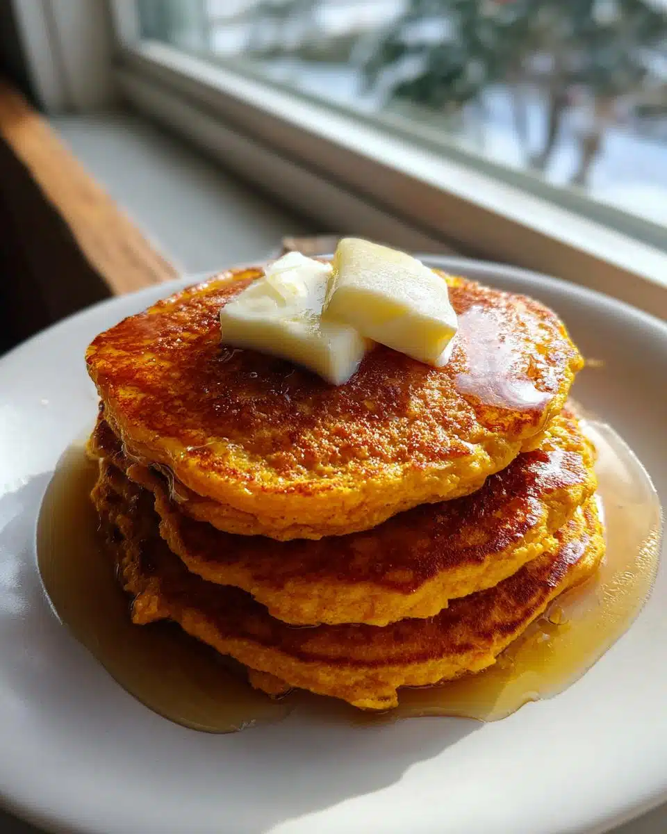 Fluffy Sweet Potato Pancakes - detail 3
