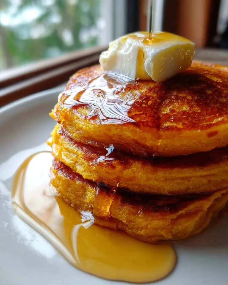 Fluffy Sweet Potato Pancakes