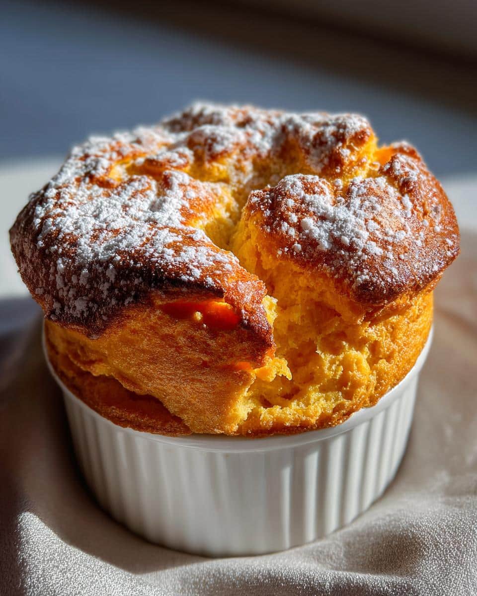 French Style Sweet Potato Soufflé