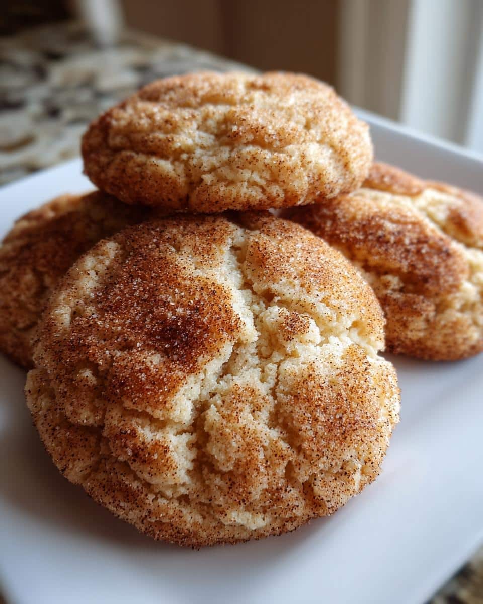 Homemade Maple Snickerdoodles
