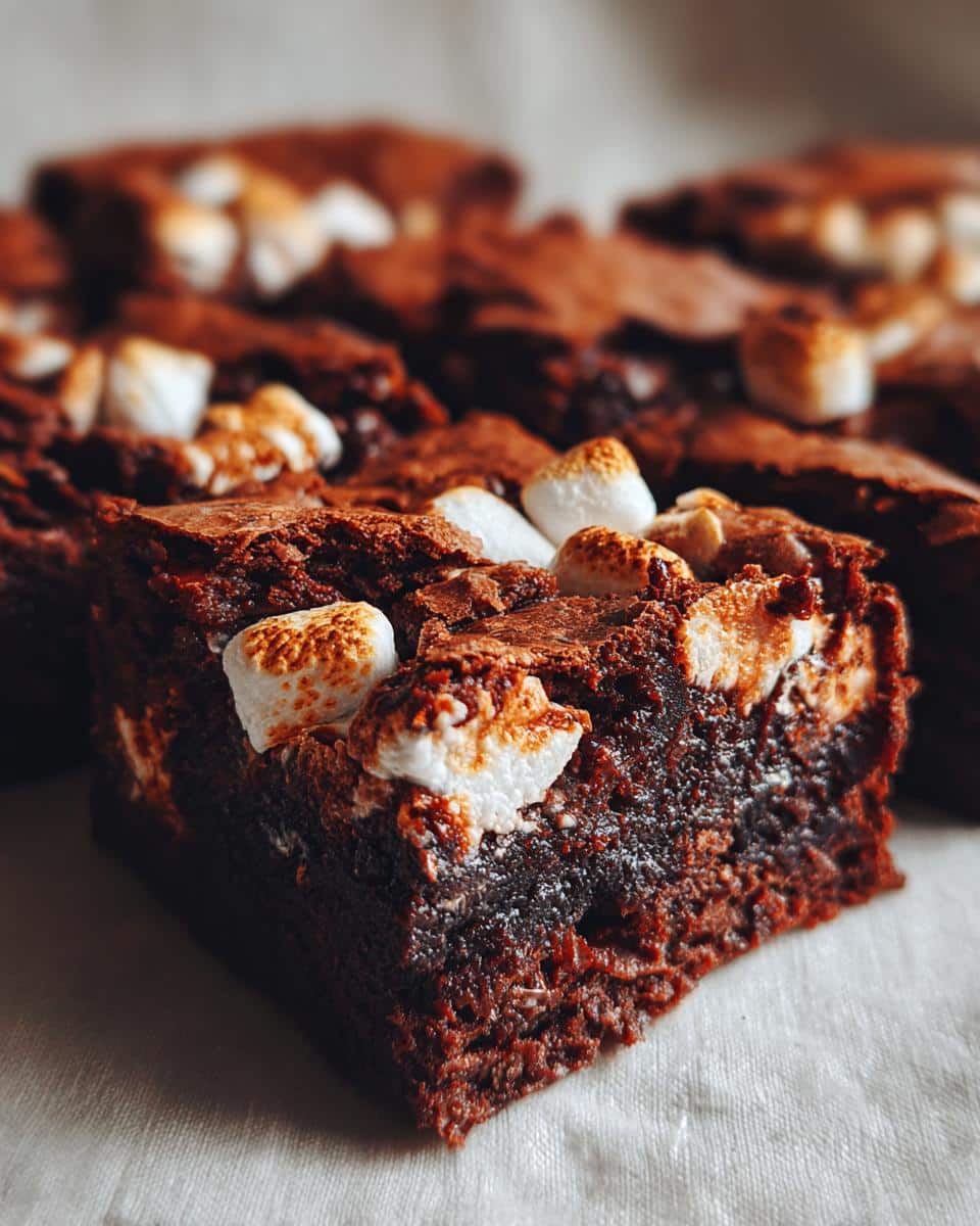 Hot Chocolate Brownies - detail 1