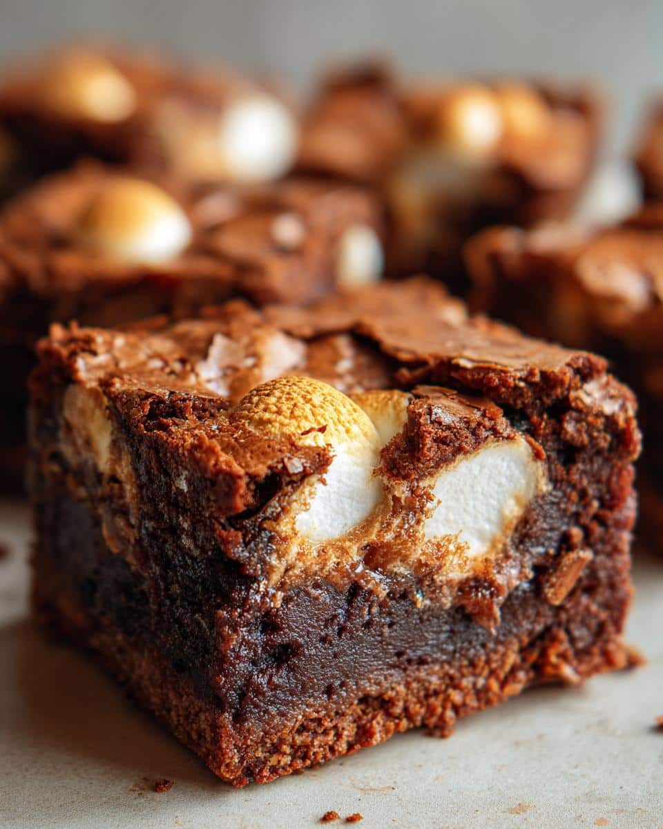 Hot Chocolate Brownies - detail 3