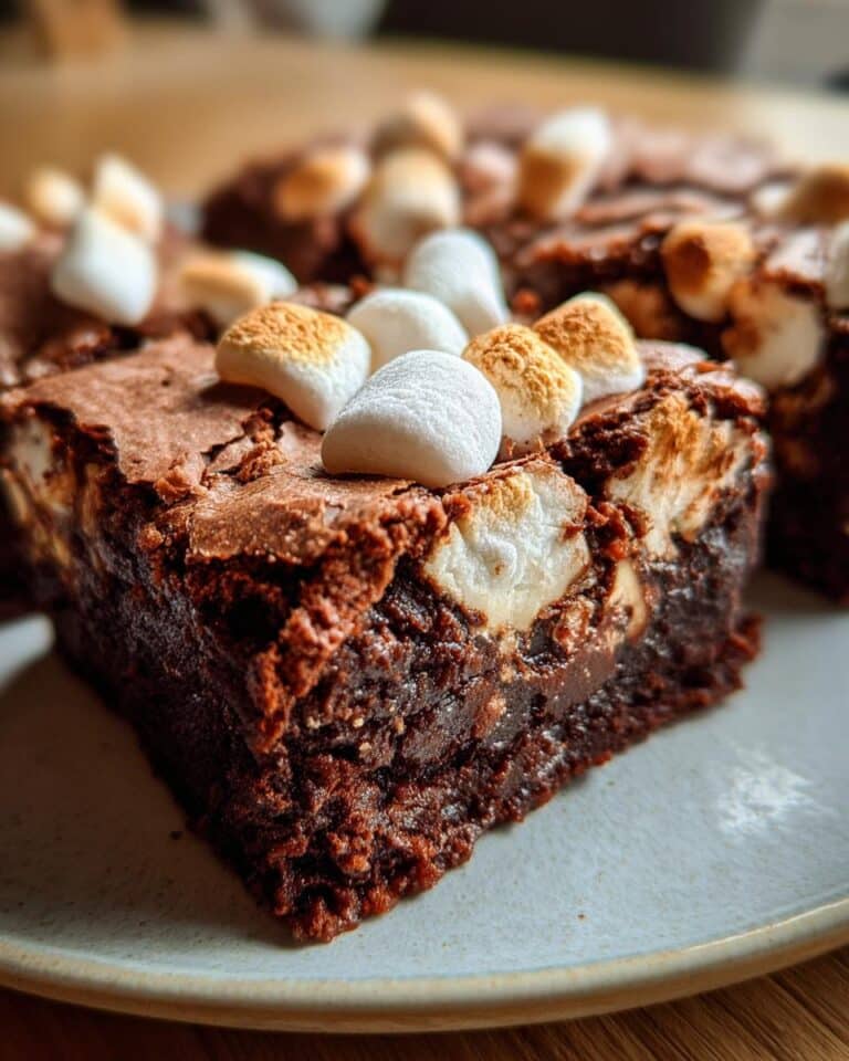 Hot Chocolate Brownies