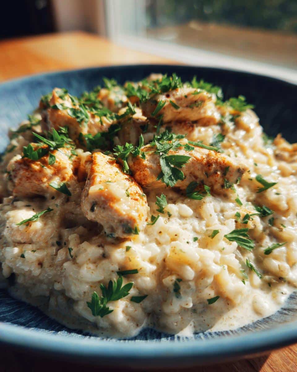 Instant Pot Creamy Chicken Rice